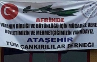 Çankırılılar'dan Afrin’deki Mehmetçiğe...