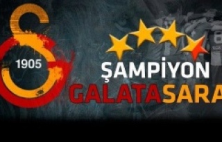 Galatasaray her yerde şampiyon