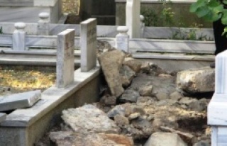 Ataşehir İçerenköy mezarlığında hırsızlara...