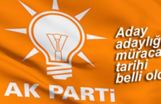 AK Parti'de aday adaylığı müracaatları başlıyor!