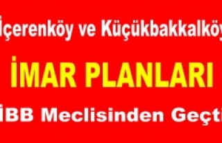 İçerenköy ve Küçükbakkalköy İmar Planı İBB...