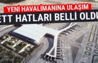 İSTANBUL YENİ HAVALİMANI'NA GİDECEK OTOBÜS...