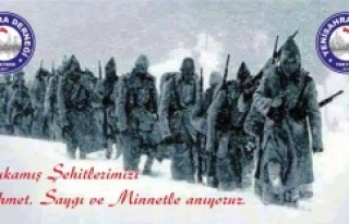 Sarıkamış Şehitlerimizi Rahmet, Minnet ve Şükran’la...