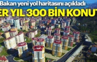 Murat Kurum, Her yıl 300 bin konut dönüştürülecek