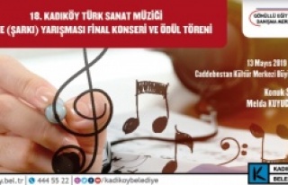 18. Kadıköy Türk Sanat Müziği Beste yarışmasında...