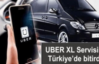 UBER XL servisini Türkiye’de bitirdi