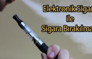 Elektronik sigarayla sigara bırakılmaz