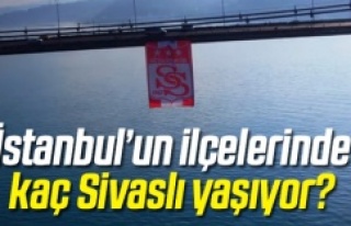 İSTANBUL’DAKİ SİVASLILAR HANGİ İLÇELERDE YAŞIYOR?