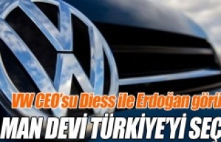 Volkswagen Türkiye’yi Seçti