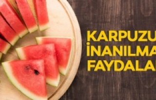 YAZIN KARPUZ TÜKETMENİN 11 FAYDASI