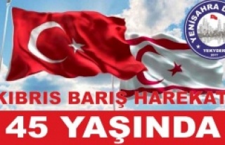 Kıbrıs Barış Harekatı'nın 45. yıl dönümü...