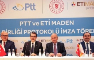 PTT İLE ETİ MADEN İŞLETMELERİ ARASINDA DEV İŞBİRLİĞİ