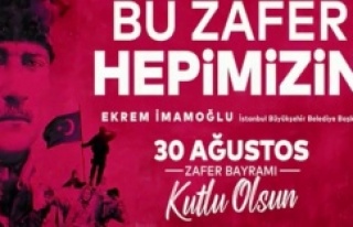 30 AĞUSTOS İSTANBUL'DA COŞKUYLA KUTLANACAK