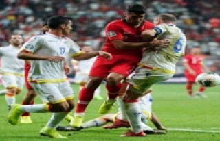 ANDORRA'YI TEK GOLLE 1-0'LIK SOKORLA GEÇTİK