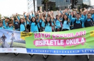 İBB’DEN “HAYDİ ÇOCUKLAR BİSİKLETLE OKULA”...