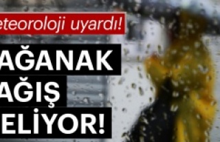 Meteoroloji uyardı sağanak yağış geliyor