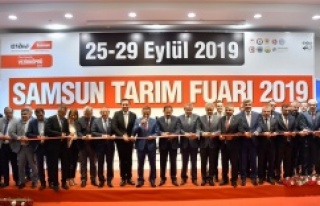 SAMSUN TARIM FUARI 5. KEZ KAPILARINI AÇTI