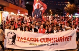 Cumhuriyet’in 96’nci yılı Maltepe’de coşkuyla...