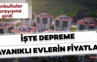 Deprem sonrası İstanbul’da ev fiyatları ne oldu