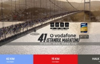 VODAFONE 41. İSTANBUL MARATONU HALK KOŞUSU KAYITLARI...