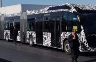 Yeni metrobüsler test sürüşüne başladı