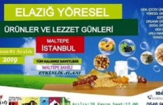 Elazığ Lezzetleri, İstanbullularla buluşmaya hazırlanıyor