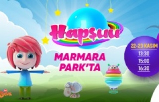 Hapşuu ve Arkadaşları Marmara Park’a Geliyor