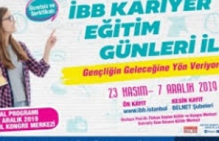 İBB KARİYER EĞİTİM GÜNLERİ 23 KASIM’DA BAŞLIYOR