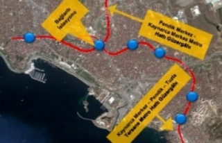 Kaynarca-Tuzla-Pendik metro hattının yapımına...