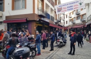 Motorcular ve restoran sahipleri ortak etkinlik
