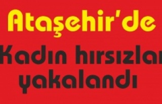 Ataşehir’de kadın hırsızlar yakalandı