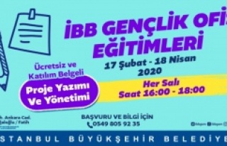 İBB GENÇLİK OFİSİ'NDE YENİ EĞİTİM PROGRAMLARI...