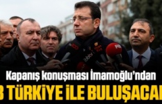 İBB, TÜRKİYE İLE BULUŞUYOR