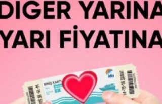 İDO’dan sevdiğine yarı fiyatına bilet