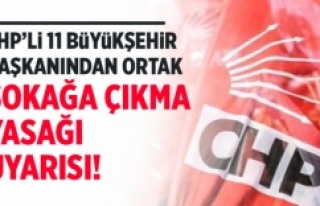 CHP’Lİ 11 BÜYÜKŞEHİR BAŞKANI BİR KEZ DAHA...