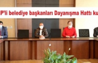 CHP’li belediye başkanları Dayanışma Hattı...