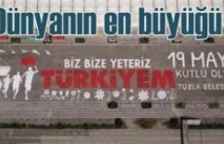 19 Mayıs’ta gençlerden dünyanın en büyük resim...