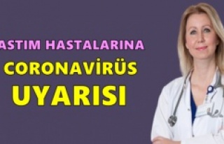 Astım hastalarına Coronavirus uyarısı