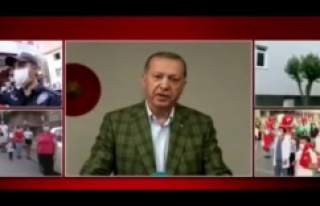 Cumhurbaşkanı Erdoğan, tüm yurtta okunan İstiklal...