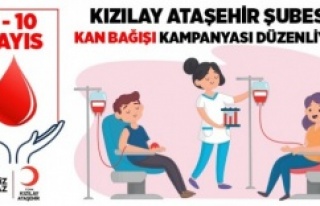 Kızılay Ataşehir Şubesi kan bağışlarınızı...