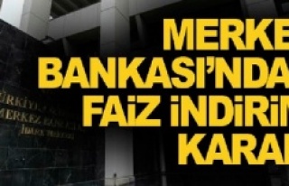 Merkez Bankası faizi 50 baz puan indirdi