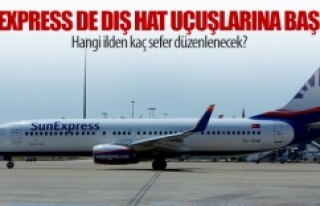 SunExpress dış hat uçuşlarına başladı