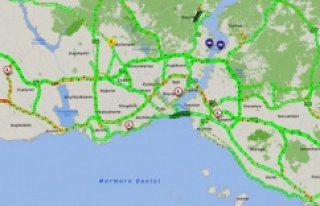 İstanbul'da İBB trafik yoğunluğu yüzde 8'e...