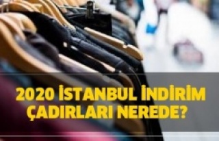 İstanbul indirim çadırları nerede? İndirim çadırları...