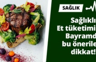 Sağlıklı Et Tüketimi için Bayramda Bu Önerilere...