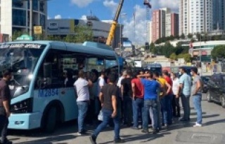 Ataşehir'de minibüs hattı kavgası