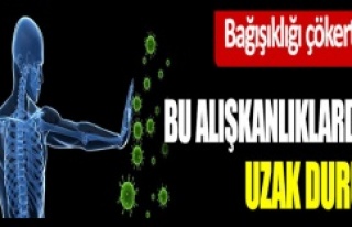 Bu alışkanlıklar bağışıklığı çökertiyor!