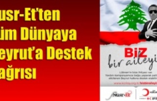 Nusr-Et’ten Tüm Dünyaya Beyrut’a Destek Çağrısı