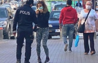 Ataşehir'de maske denetimi yapıldı