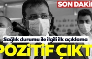 Ekrem İmamoğlu’nun corona virüsü testi pozitif...